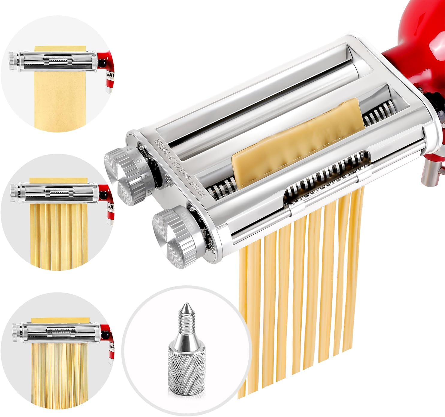 Kitchenaid Mixer Hand Mixer - KitchenAid Mixer 3-in-1 Nudelwalzen- und Schneidvorrichtung,