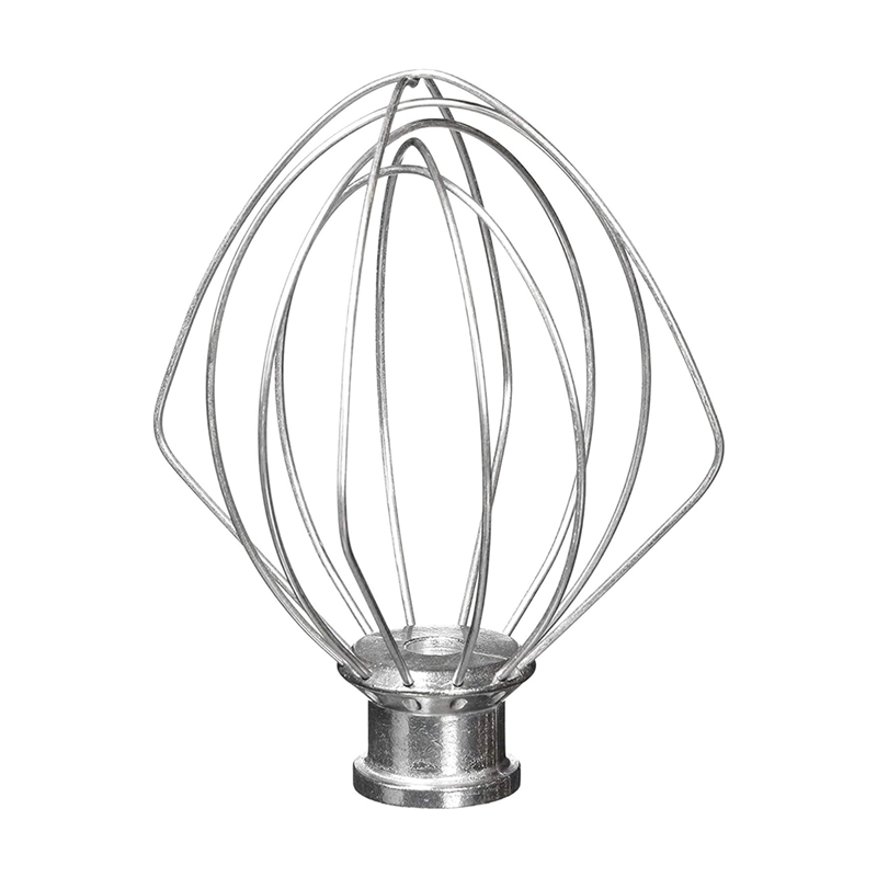 Kitchenaid Mixer Hand Mixer - K45WW Edelstahl 6-Draht-Schneebelaufsatz für KitchenAid 4,5–5