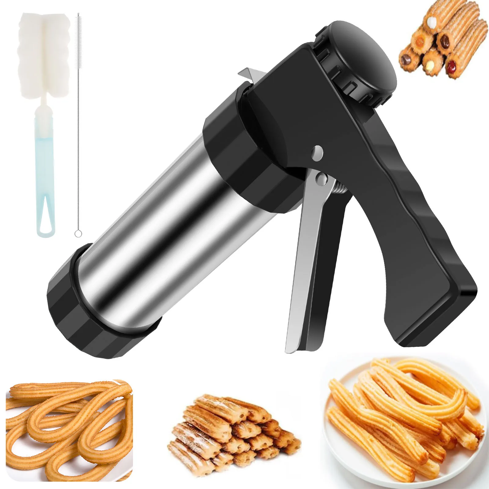 Churro-Maschine, Kekspresse, S – Churros Maker Gun Bewertung und Preis
