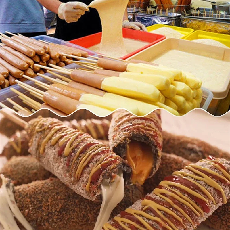 12L Großkapazitäts-Gewerbliche – Corn Dog Stick Bewertung und Preis